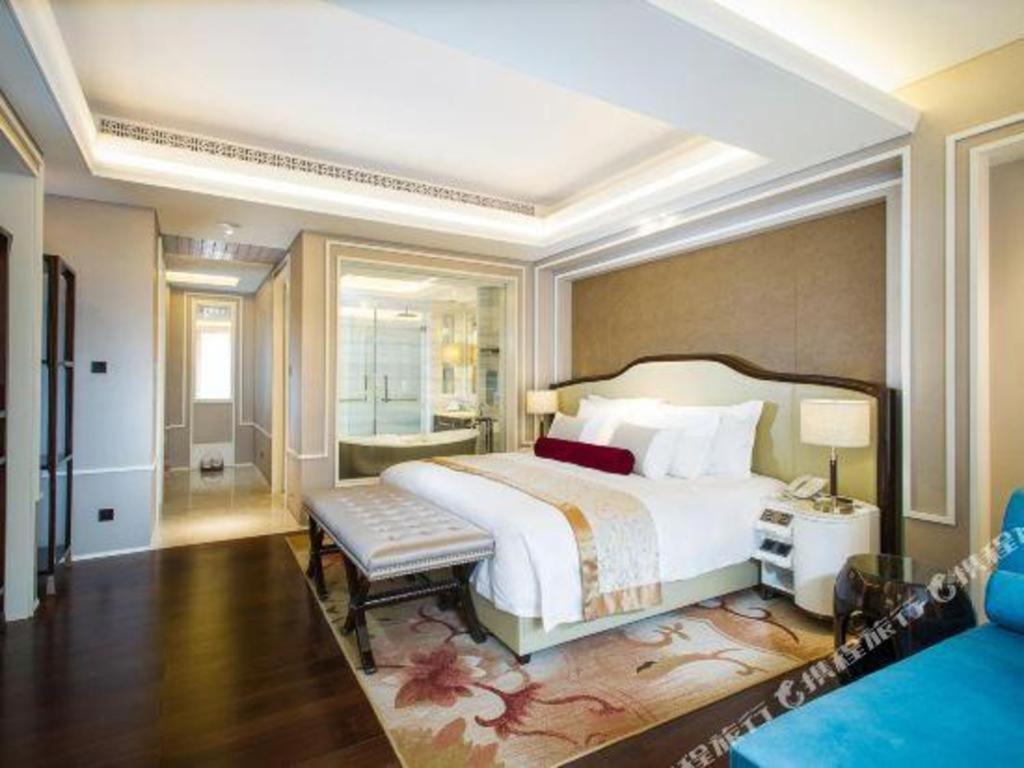 Grand Bay Hotel Beijing Xiaotangzhuang Exteriör bild